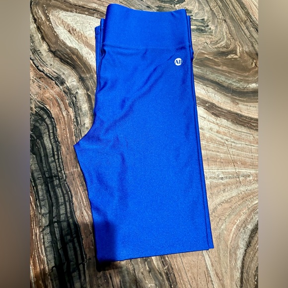 Bandier All Access Center Stage Shine Royal Blue Leggings Size M NWOT - Picture 6 of 6